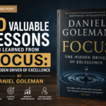 image of poster for 10 lessons learnt from the book focus by daniel coleman