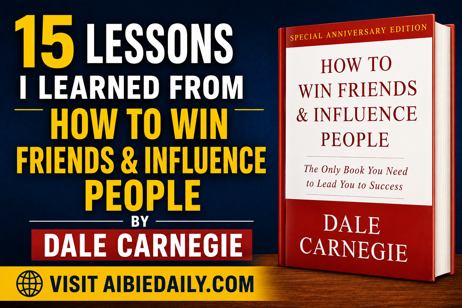 how to win friends and influence people aibiedaily.com